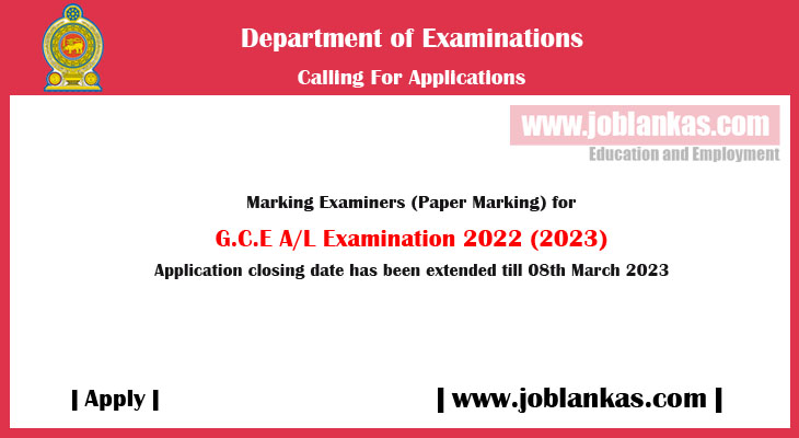 Paper Marking Application For G C E A L Examination 2022 Department