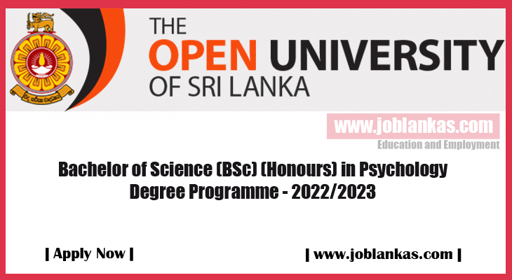 Bachelor Of Science BSc Honours In Psychology 