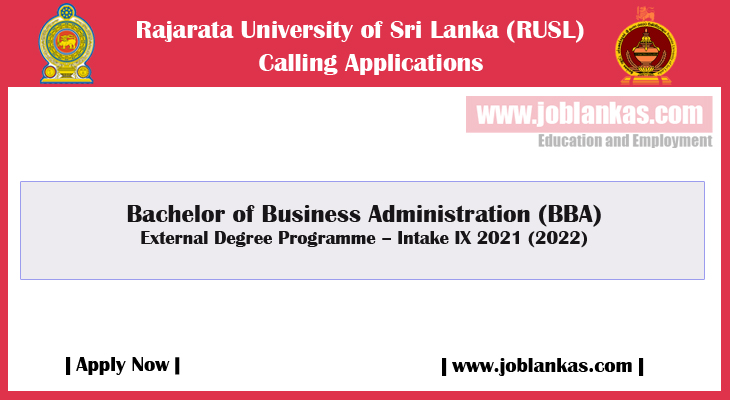 Bachelor Of Business Administration (BBA) External Degree Programme ...