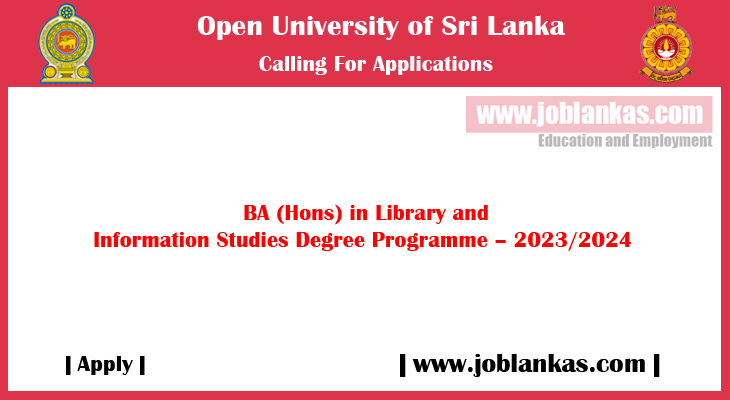 Ba Hons In Library And Information Studies Degree Programme 2023 Ba Hons In Library And Information Studies Degree Programme 2023