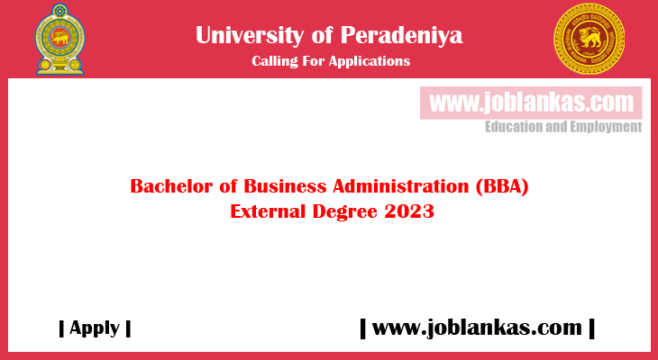 Bachelor Of Business Administration BBA External Degree 2023 