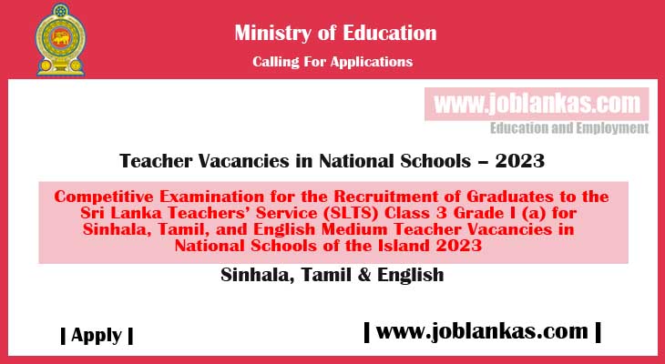 Recruitment of Graduates to Teacher Vacancies in National Schools ...