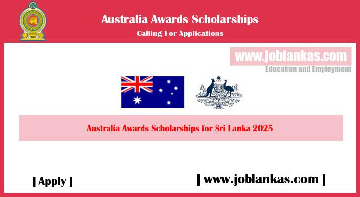 Australia Awards Scholarships Application 2025 for Sri Lanka